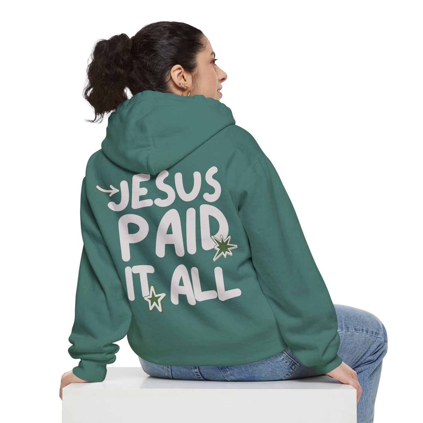 Jesus Paid It All - Premium Hoodie