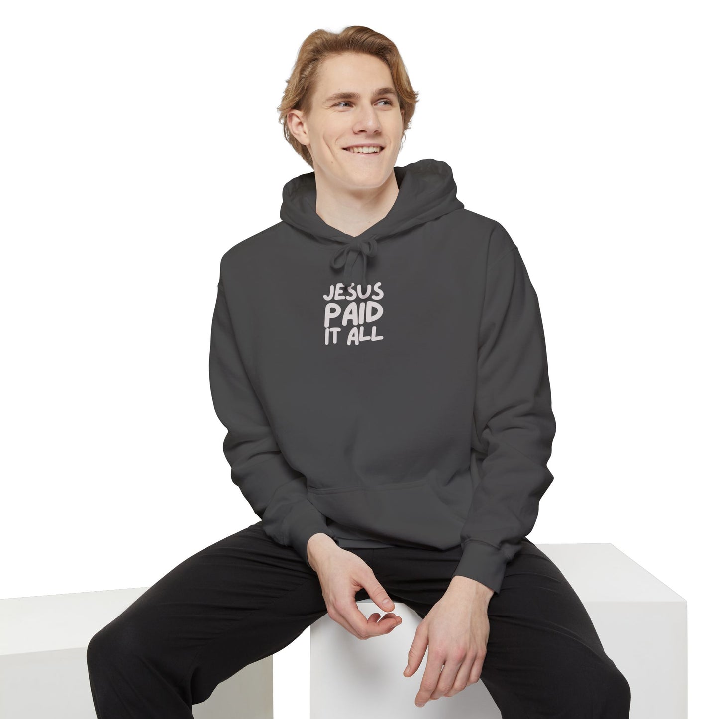 Jesus Paid It All - Premium Hoodie